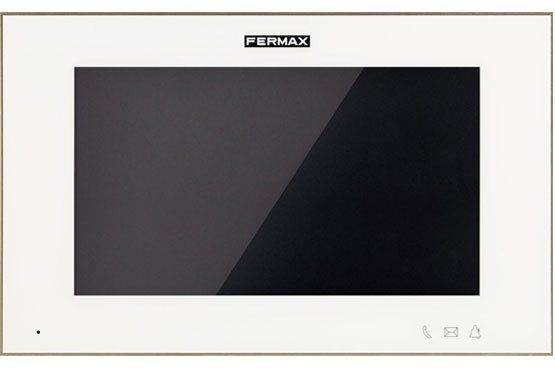 WIT 7" MONITOR POE WHITE MEET